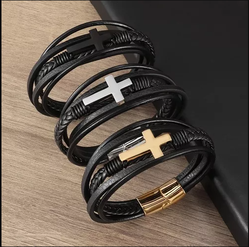 Brazalete triple - Cruz