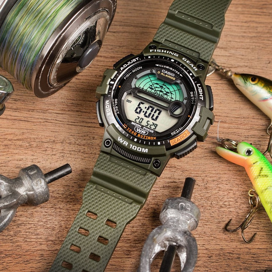 Reloj Casio Fishing -W-120-3AC